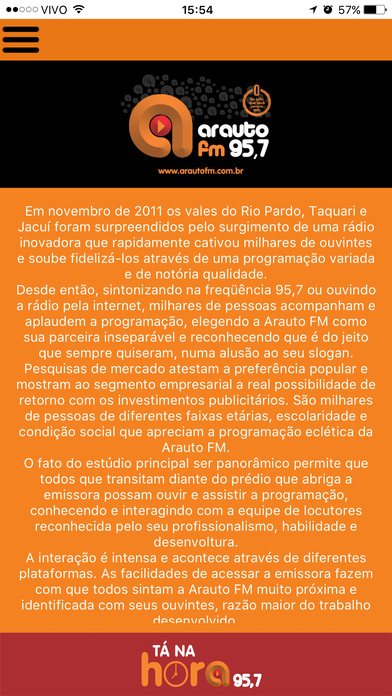 Radio Arauto FM screenshot 4