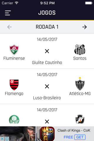 Futebol Plus - Brasileirão screenshot 2