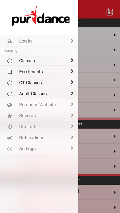Purdance Go Mobile App screenshot 2