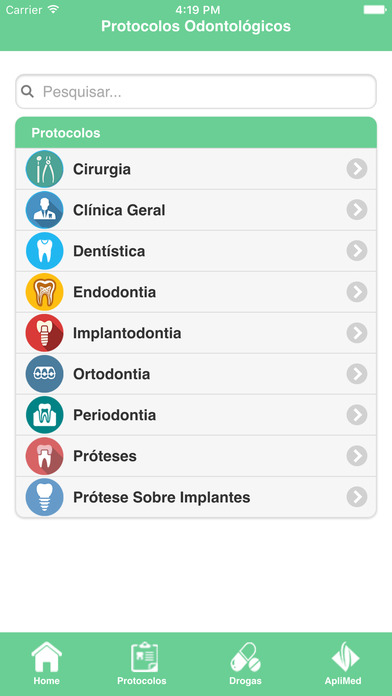 Protocolos Odontológicos screenshot 2