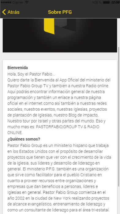 Pastor Fabio Group screenshot 3