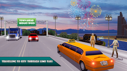 City Limo Taxi Simulator 2k17 screenshot 2