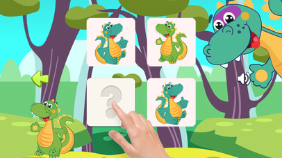 Cartoon Dinosaur Puzzles Games for World Jurassic screenshot 3