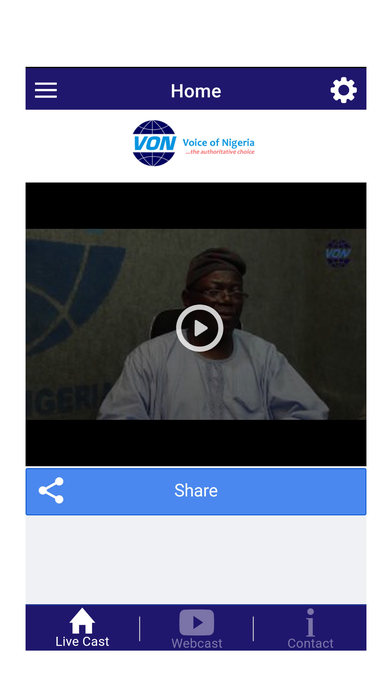 Voice of Nigeria Webcast screenshot 2