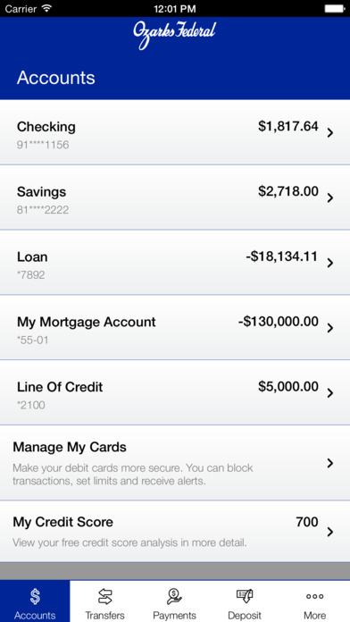 Ozarks Federal Savings & Loan screenshot 3