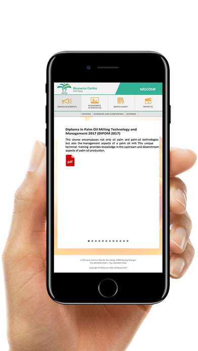 MPOB Palm Apps screenshot 2