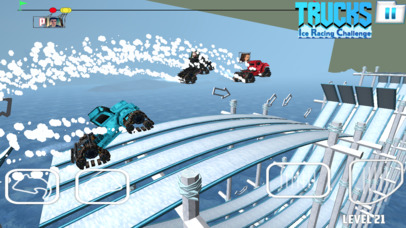Trucks Ice Racing Challenge screenshot 4