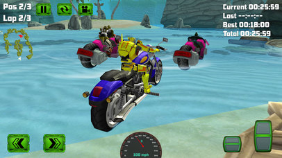 Water Surfing Bike Race - Pro screenshot 3