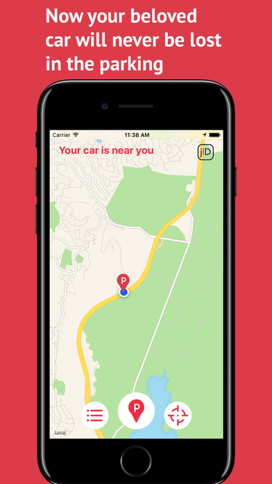 Whecar - find the shortest way back to your car screenshot 2
