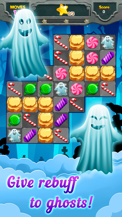 3 Candy: Sweet Mystery - Sugar Ghosts screenshot 4