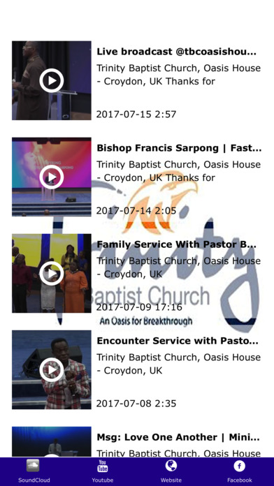 Trinity Baptist screenshot 2