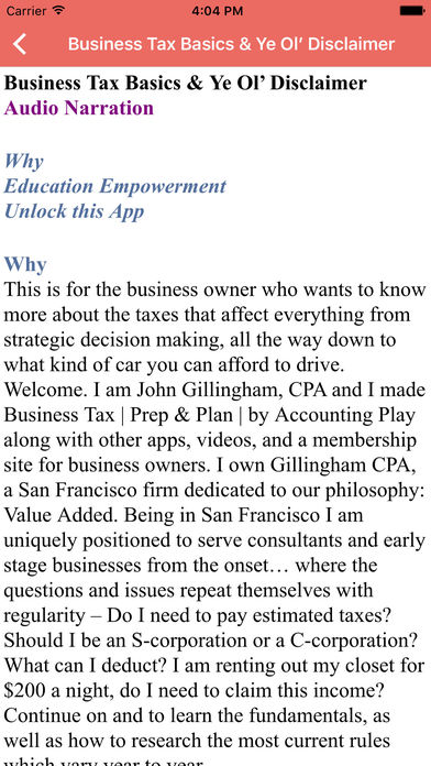 Learn Taxes Premium screenshot 2