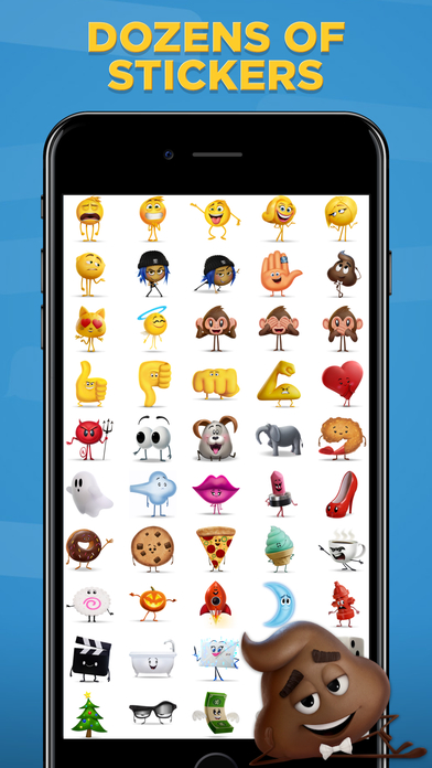 The Emoji Movie Stickers screenshot 2