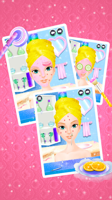 School Girls Spa, Makeover & Dressup Game for girl screenshot 2