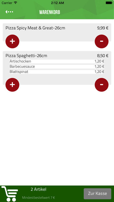 Flying Pizza Hettstedt screenshot 4