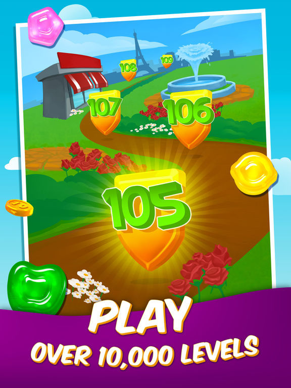 Gummy Drop! – A Match 3 Puzzle Gamescreeshot 4
