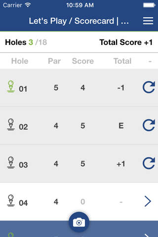 WEI Golf Tournament App screenshot 3