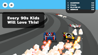 miniRacer - Toy Car Racing Game screenshot 3