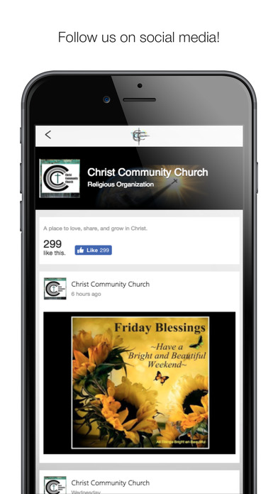 Christ Community Church Chattanooga screenshot 2