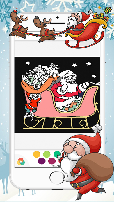 Santa Claus - Merry Christmas Coloring Book screenshot 2