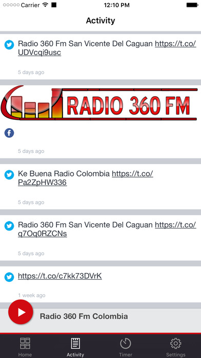 Radio 360 Fm Colombia screenshot 2