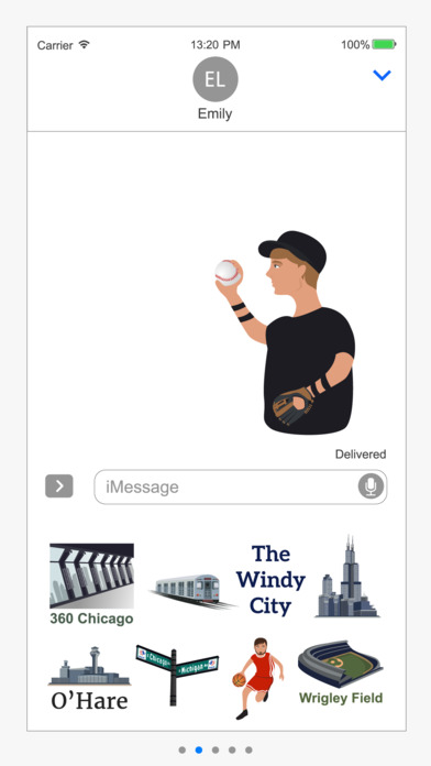 Chicago Sticker Pack - The Windy City 2017 screenshot 2