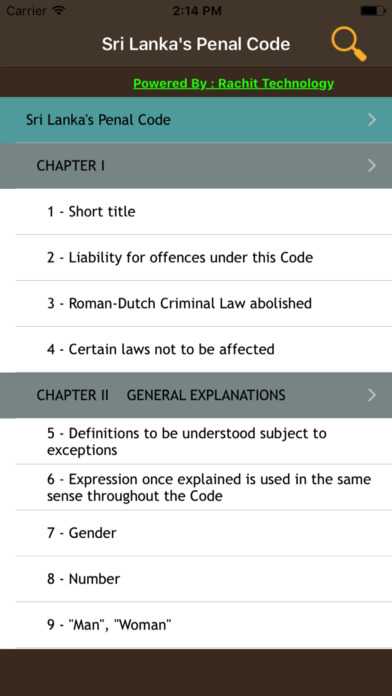Sri Lanka's Penal Code screenshot 2