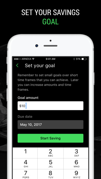 Arnexa: The Smart Savings Goal Tracker screenshot 2