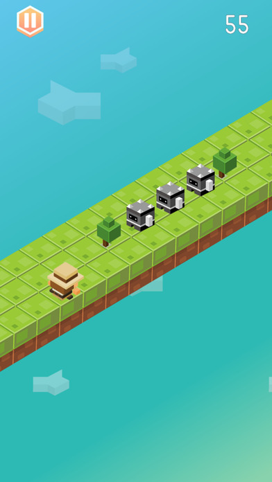 3D Blocky Run screenshot 4