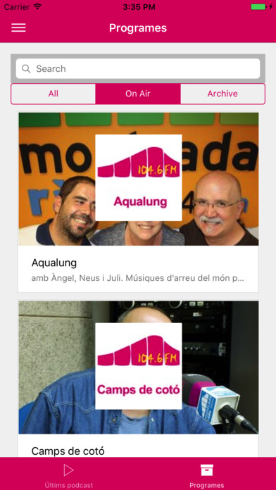 Montcada Ràdio screenshot 2