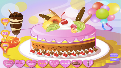 Cake maker - Cream decoration screenshot 4