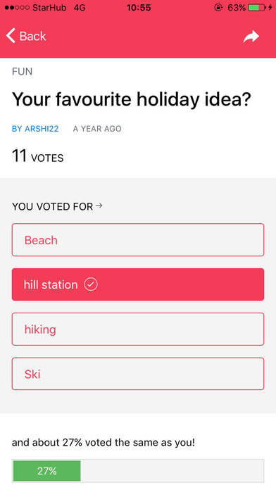 Voteinn - Social Voting screenshot 2