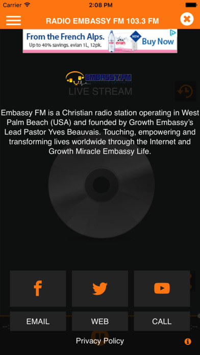 EmbassyFM screenshot 3