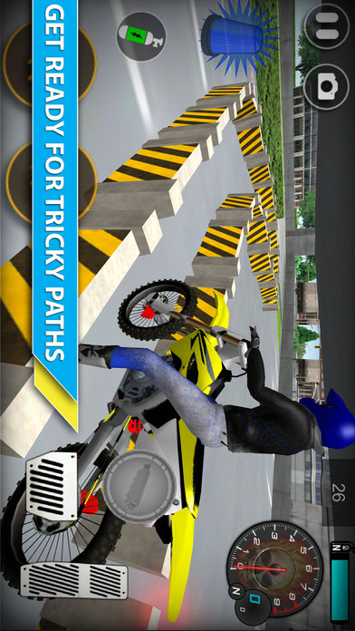 3D Motor Bike Rider Simulator screenshot 3