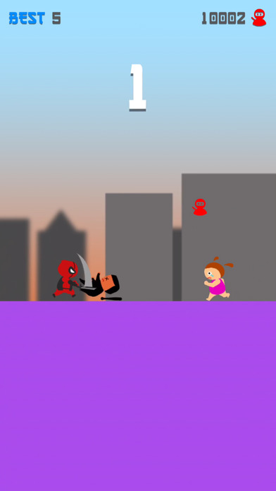 Mr Ninja Jump Z screenshot 2