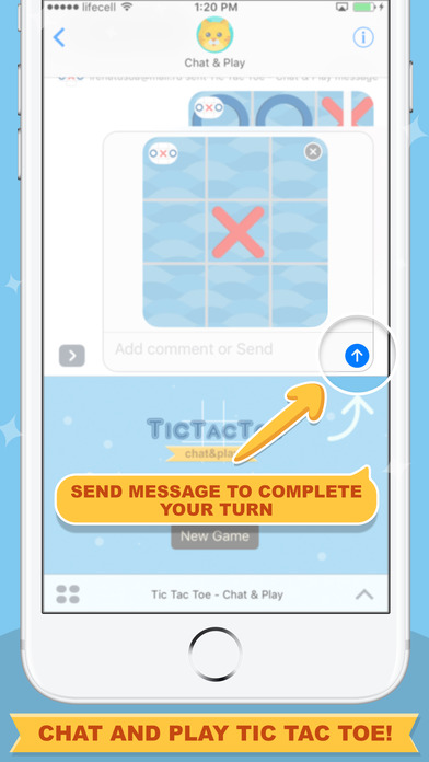 Tic Tac Toe - Chat & Play screenshot 4