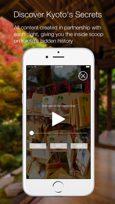 Curio Hidden Kyoto Audio Guide screenshot 4