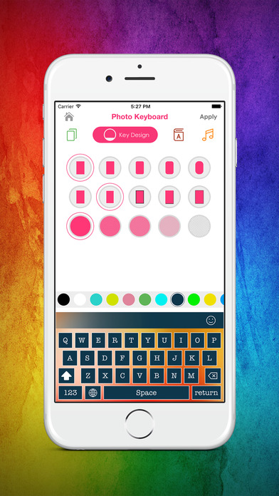 Rainbow Customize Keypad with My Photo screenshot 2