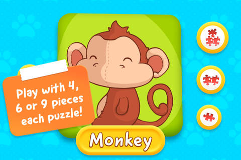 Toddler Animal Puzzle – Game for children (Full) screenshot 2