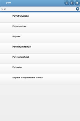 Directory of plastics screenshot 4