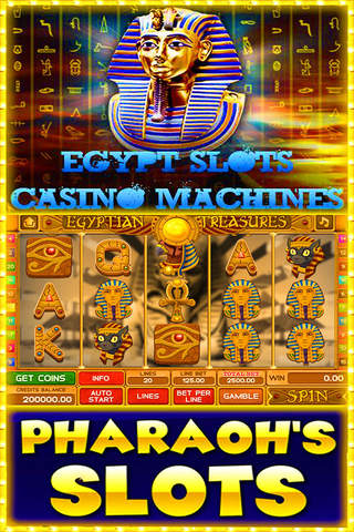 777 Awesome Egyptian Treasures Of Pharaoh's Free! screenshot 3