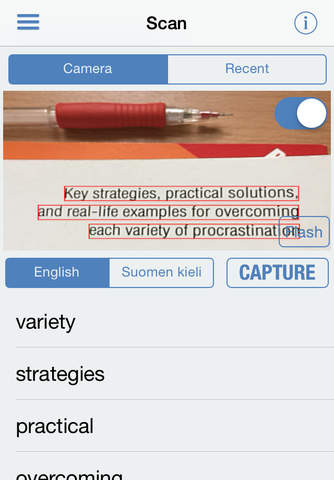 Finnish Dictionary Elite screenshot 2