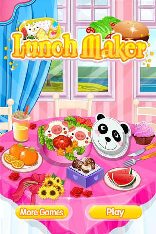 Lunch Maker - Lovely Baby Loves Cooking,Cake,Fruit,Pizza Fashion Recipe Matchig screenshot 2