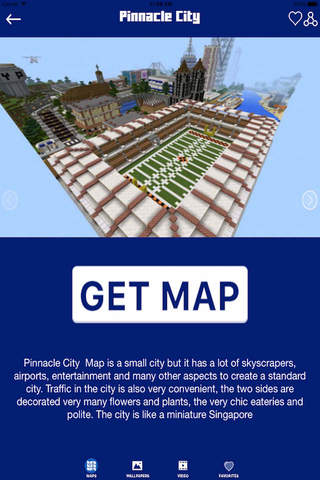 MAPS for MINECRAFT PE ( Pocket Edition ) - Download Custom Terrain Map Now ( Free ) screenshot 4