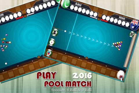 Play Pool Match 2016 Pro screenshot 2