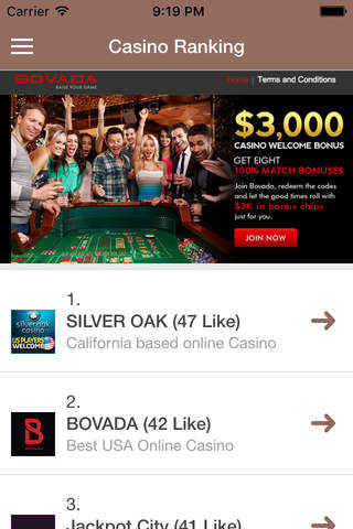 OCR - Casino Reviews Tool for Online Real Money Casinos screenshot 2
