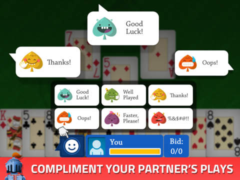 bidding nil strategies in spades royale game