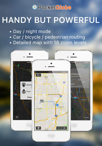 Asuncion, Paraguay GPS - Offline Car Navigation screenshot 2