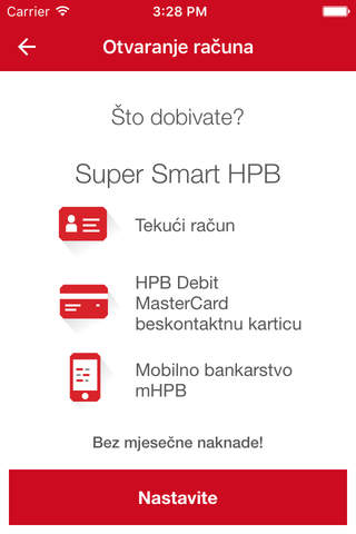 HPB mobilno bankarstvo screenshot 2
