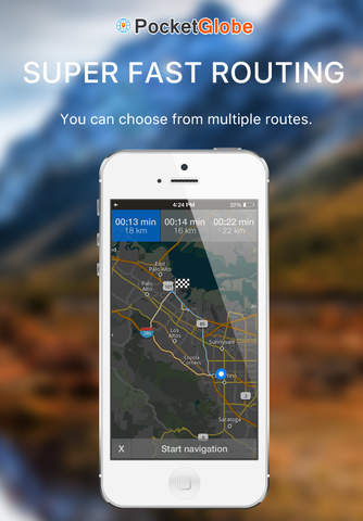 Ahmedabad, India GPS - Offline Car Navigation screenshot 2